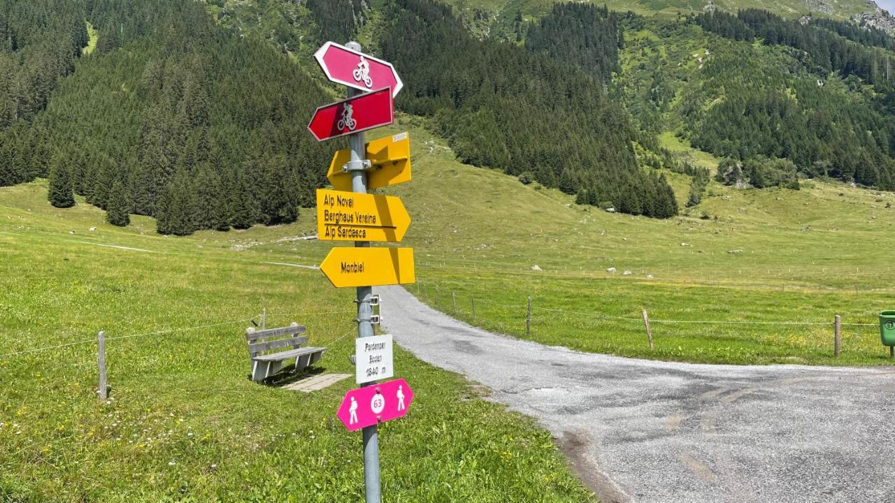 Ferienwohnung Mit Idyllischer Aussicht Klosters Exterior foto